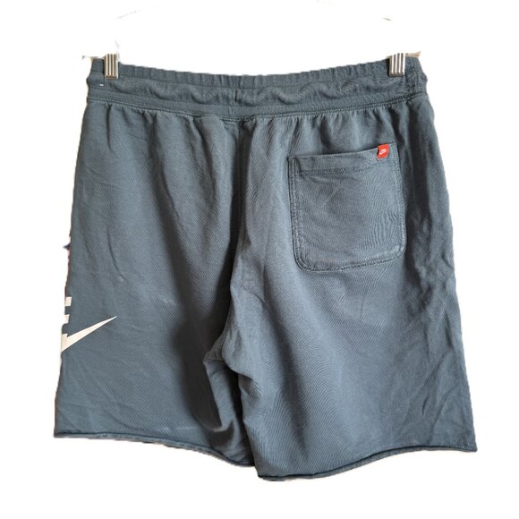 Nike Dark Blue Logo Shorts – Size L - Picture 2 of 6